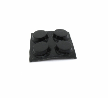 Rubber Pad Round Short (set of 4)