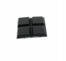 Rubber Pad Square (set of 4)