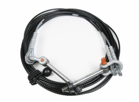 Jib Lite Pro Super Strut Cable, 18ft (w/hardware, sold as 1 pair)