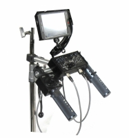 Maxis Set Up Caddie w/OSEE G7 Ultra Bright 4K 1920 x 1200 HDR 7" Monitor w/Mounting Brkt