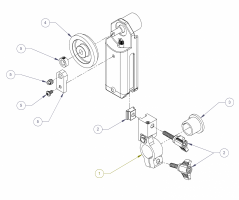 Right Angle Pro Cine Drive Exploded