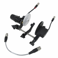 Broadcast Lens Drive, Mini Head for Canon, Focus/Iris Motors w/Canon 20 Pin Adapter Cable