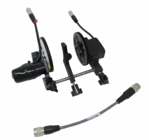 Broadcast Lens Drive, Mini Head for Fuji, Focus/Iris Motors w/12 Pin Adapter Cable